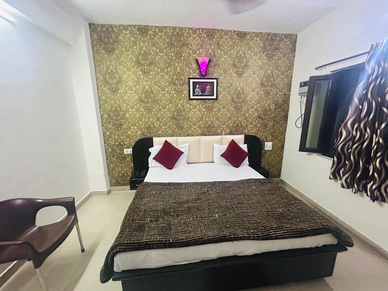 Guest room interior in Tirumala
